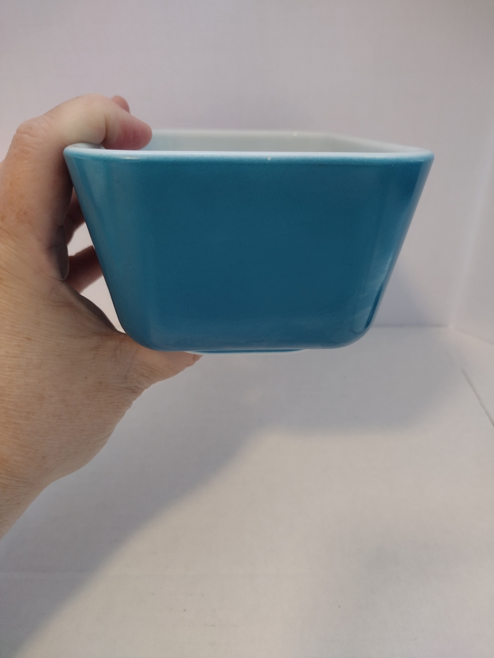 Pyrex Rectangular Blue Ceramic Baking Dish - Picture 4 of 10